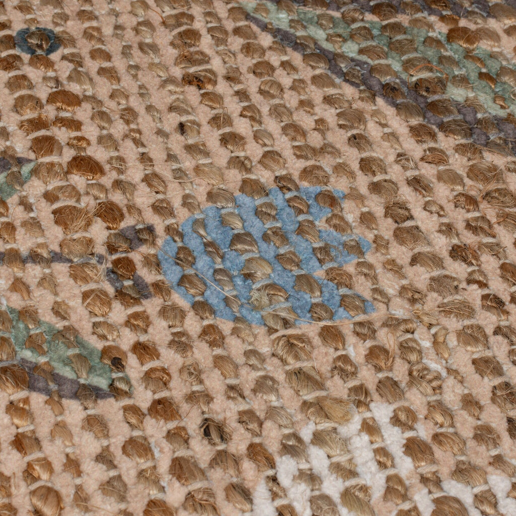 Jute runner - Amilio Floral Natural