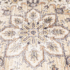 Round Vintage Outdoor Rug - Santo Medallion Green