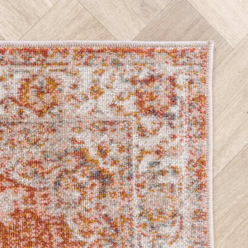 Vintage Runner Rug - Spring Medallion Terra/Cream