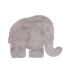 Kids Rug - Huggy Elephant Grey