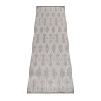 Jute Balcony Rug - Aruba Pattern Grey
