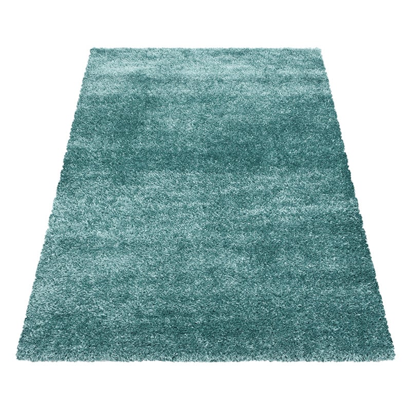 High-pile rug - Blushy Turquoise