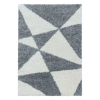 High-pile floor rug - Tuggy Grey