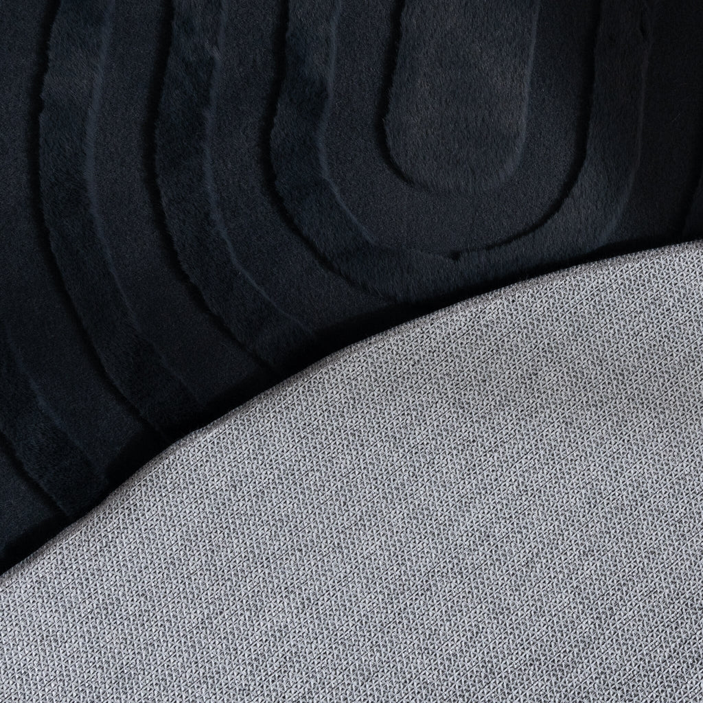 Irregular Rug - Flowy Arch Anthracite