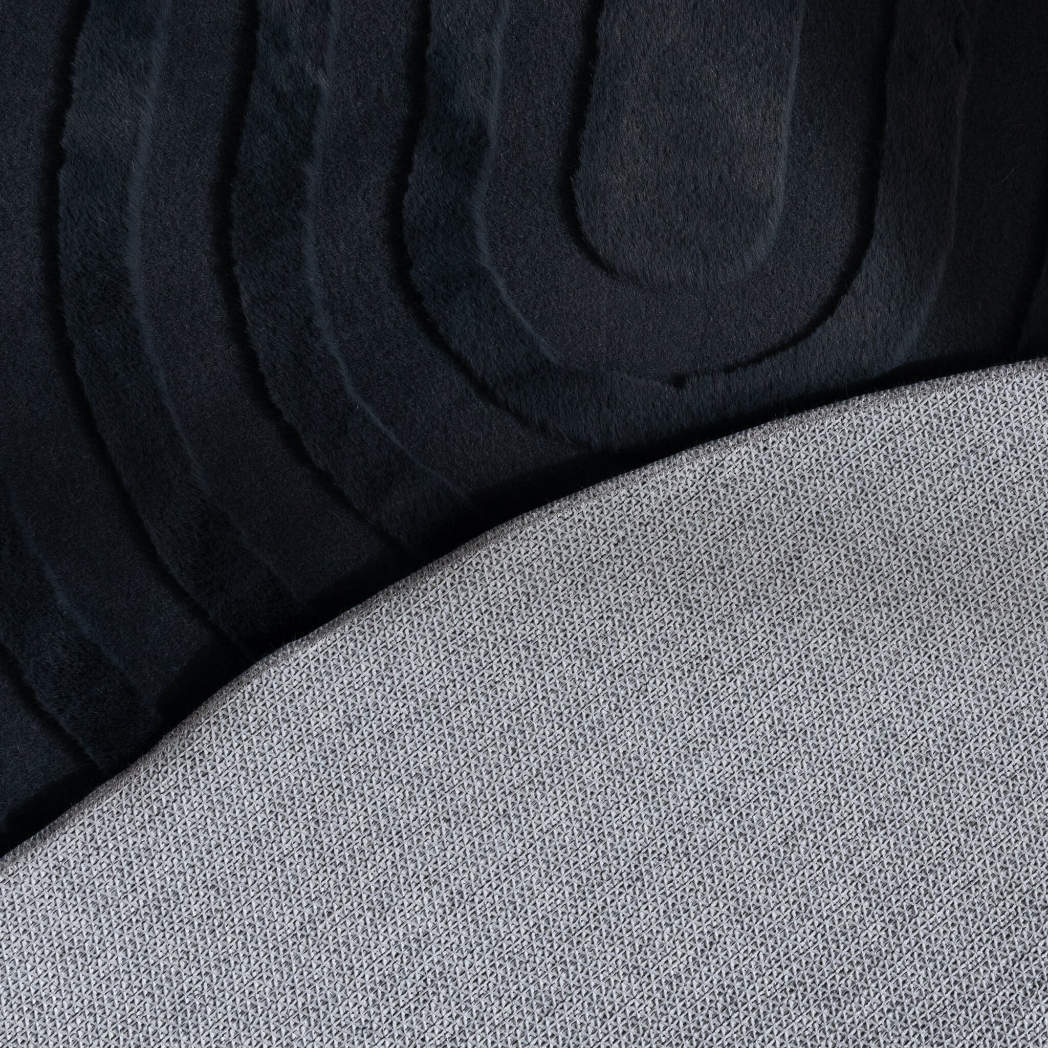 Irregular Rug - Flowy Arch Anthracite
