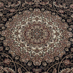 Persian floor rug - Kashmir Black 2606