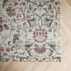 Floral rug - Rosie Beige