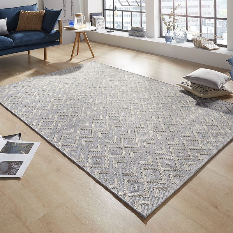 Modern floor rug - Alley Grey