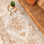 Vintage Rug - Spring Ethnic Cream/Terra