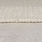 Wool floor rug - Pero Cream