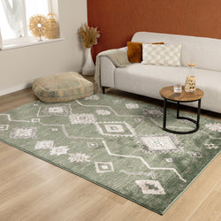 Berber rug - Blend Aztec Green