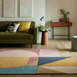 Colourful floor rug - Esro Multicolor
