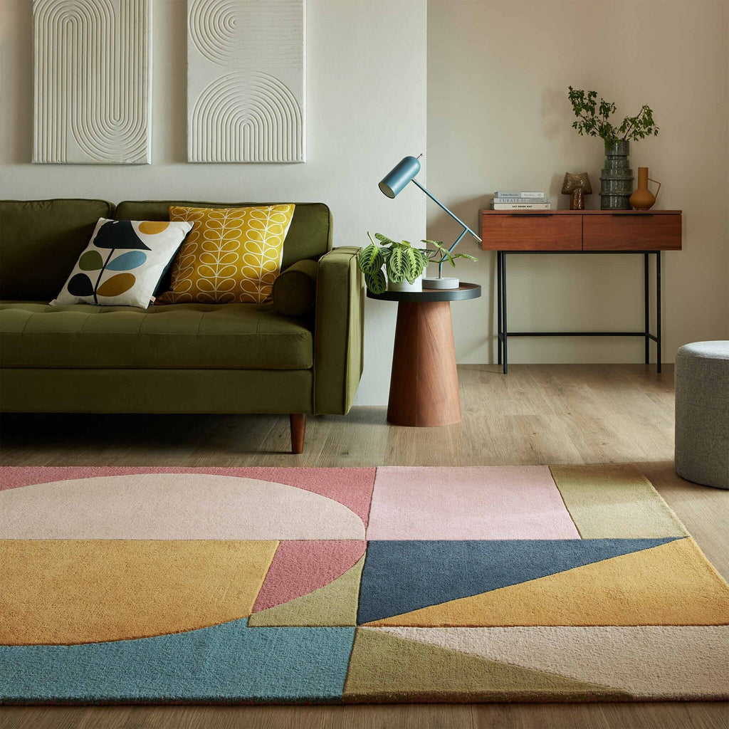 Colourful floor rug - Esro Multicolor