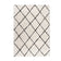 High Pile Rug - Grand Lines Cream/Black