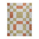 Retro Indoor Outdoor Rug - Pop Cubes Terracotta