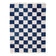 Checkerboard Rug - Blox Fringe Blue
