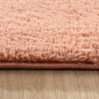 Soft Low-Pile Rug – Cozy Pink