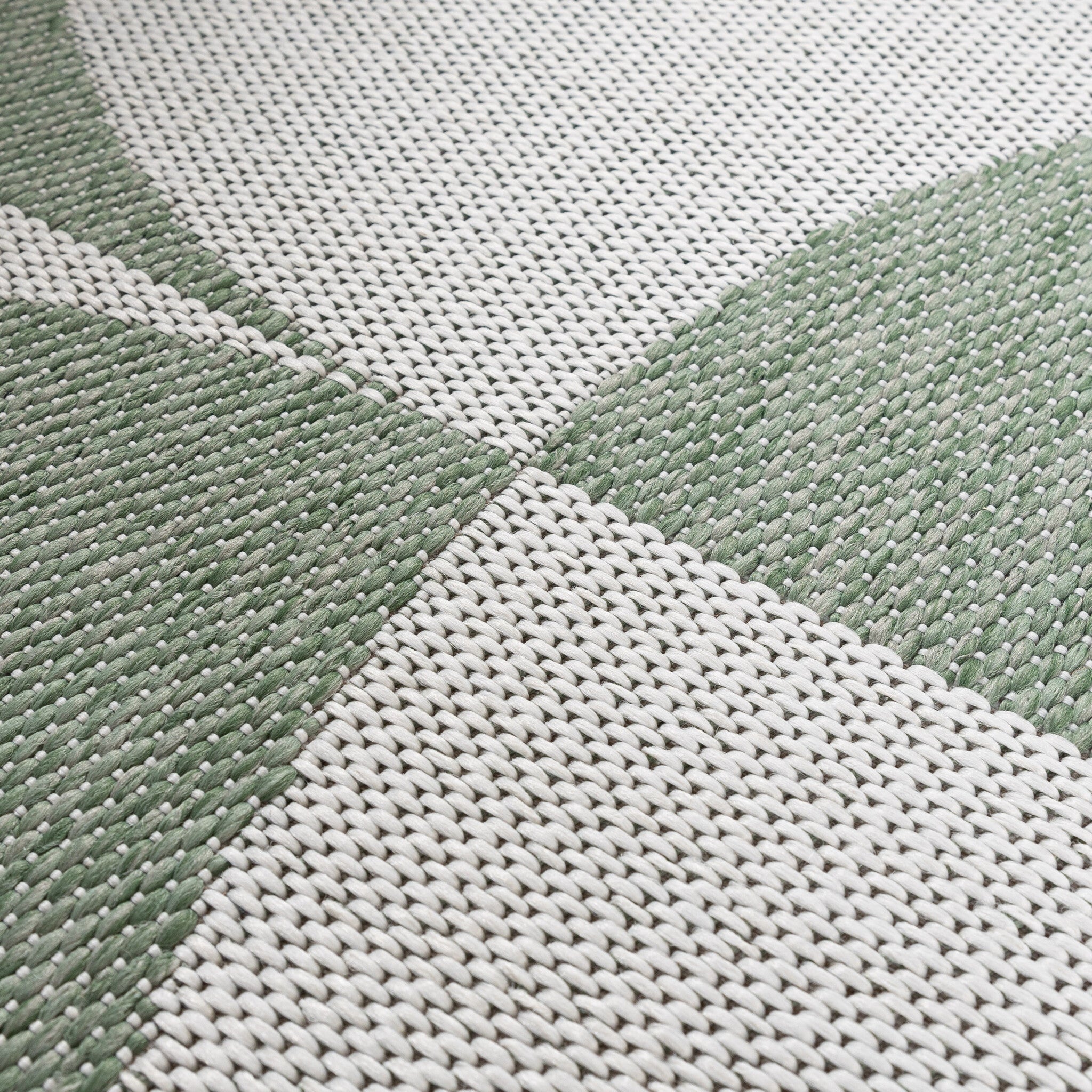 Outdoor Rug - Summer Shapes Green