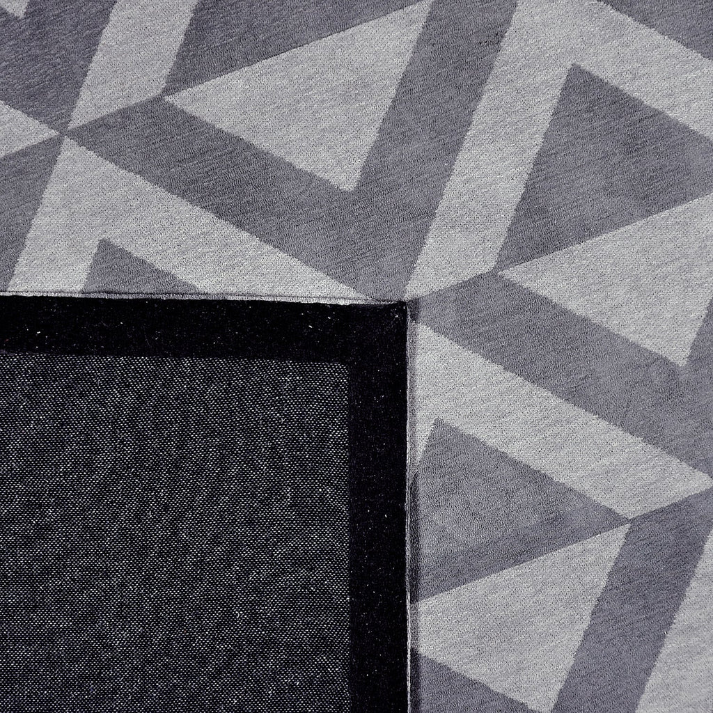 Geometric floor rug - Colette Grey