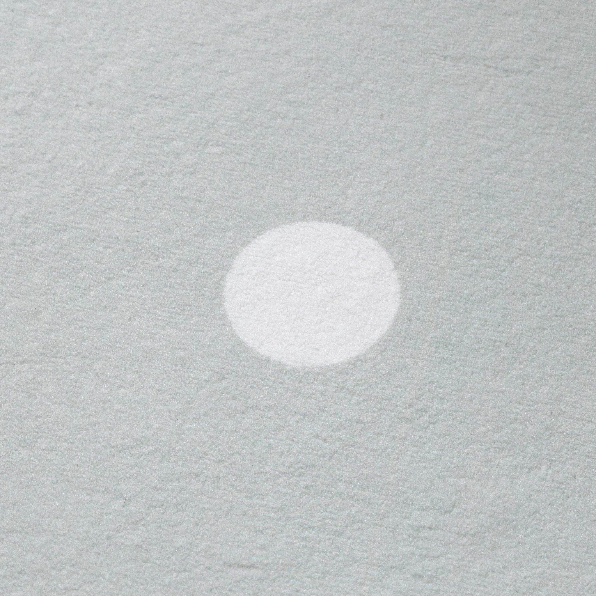 Round Kids Room Rug - Cloudy Dots Mint