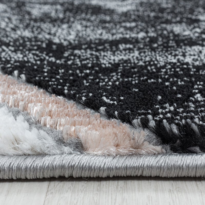 Modern Floor Rug - Marble Design Grey/Brown