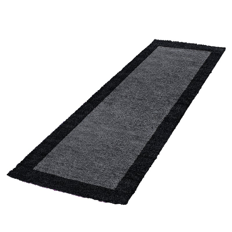 High-Pile Runner - Edge Black