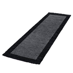 High-Pile Runner - Edge Black