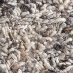 High Pile Wool Rug - Royal Light Grey/Blended