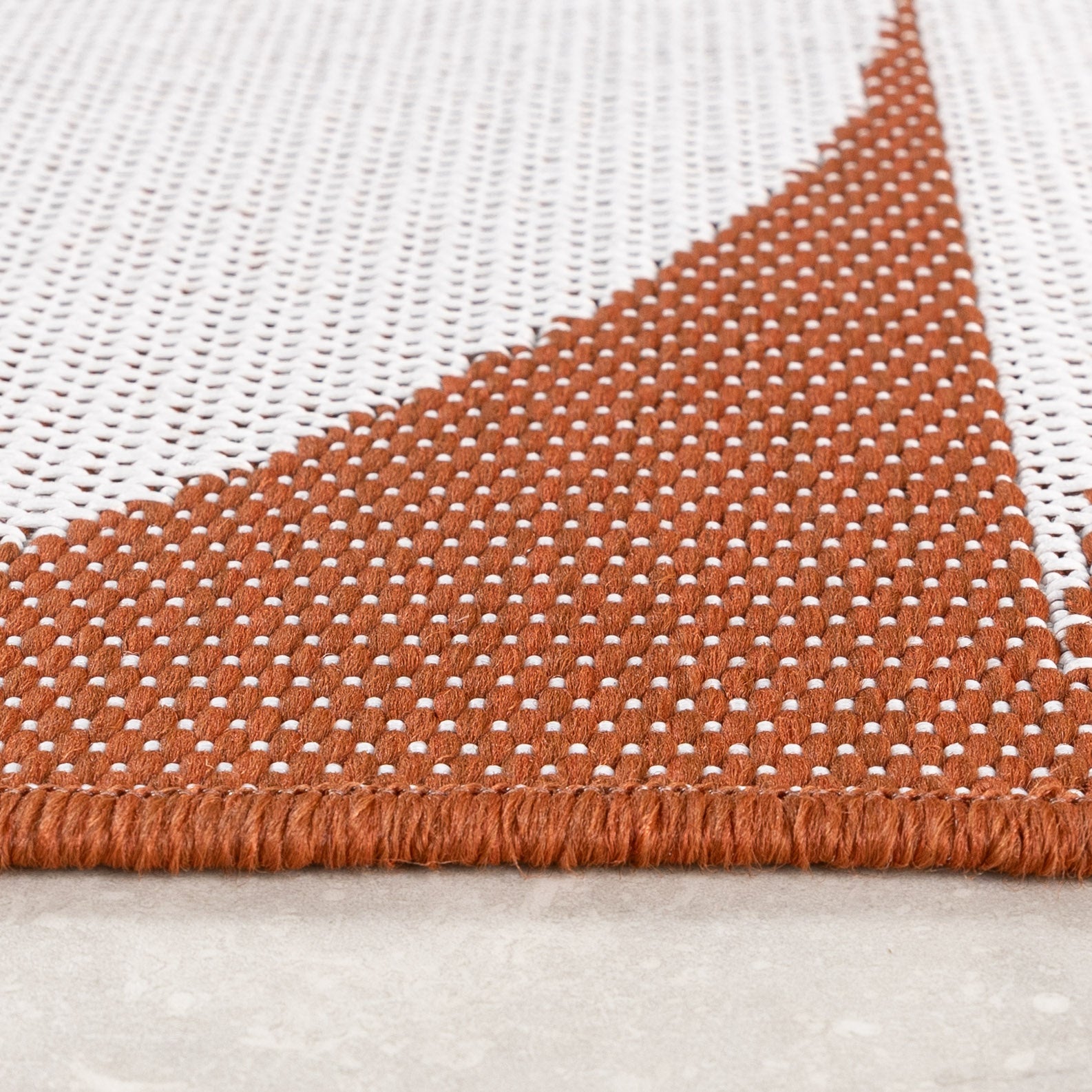 Outdoor Rug - Summer Shapes Terracotta