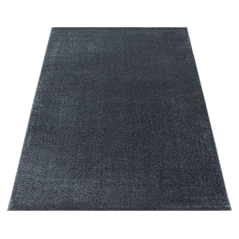 Low-pile floor rug - Smoothly Anthracite