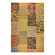 Patchwork Floor Rug - Delany Ocher Yellow
