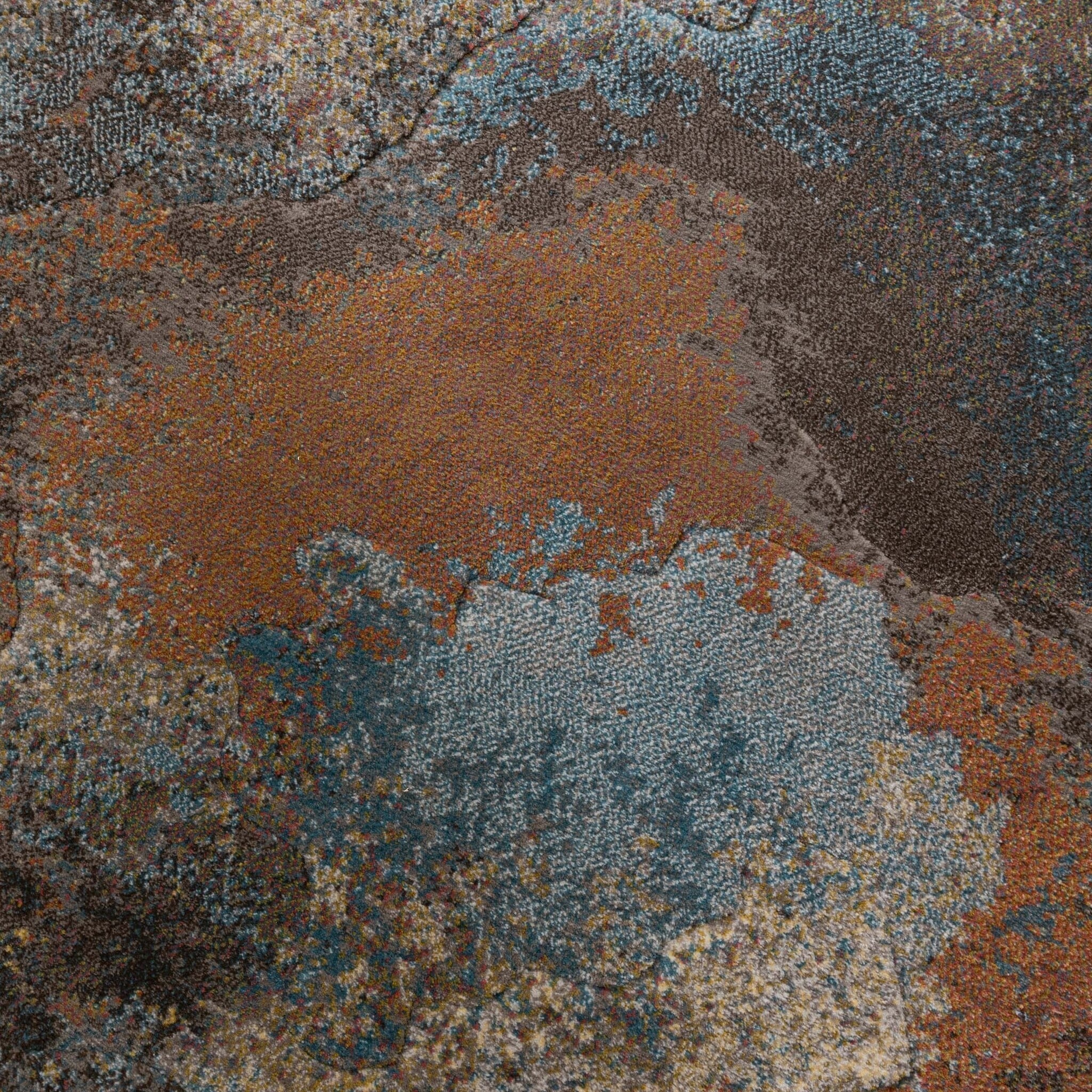 Industrial Rug - Raphael Blue/Terra