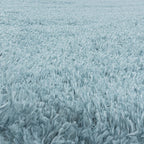 High-Pile Floor Rug - Fuzzy Light Blue