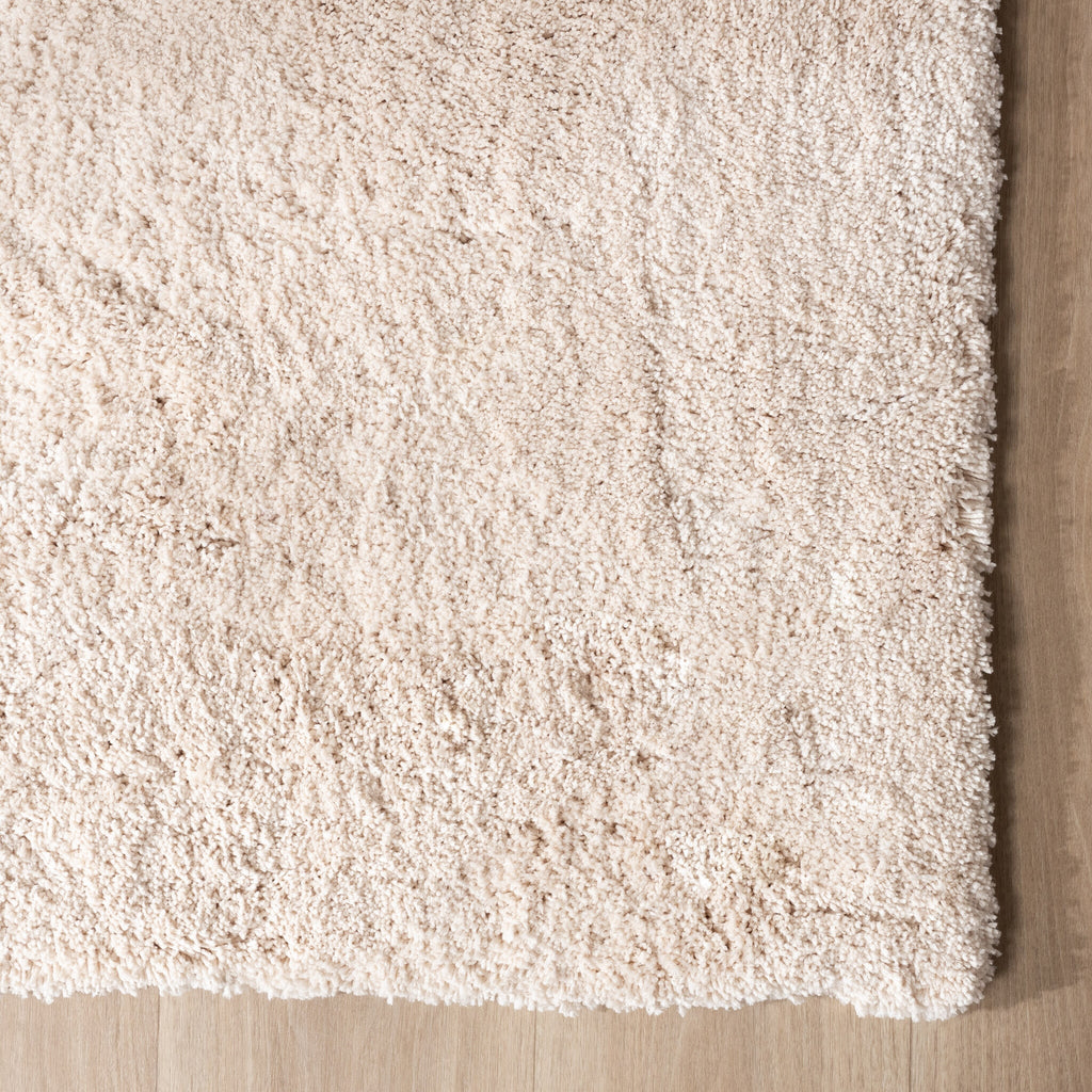 Washable High Pile Rug - Ziggy Cream