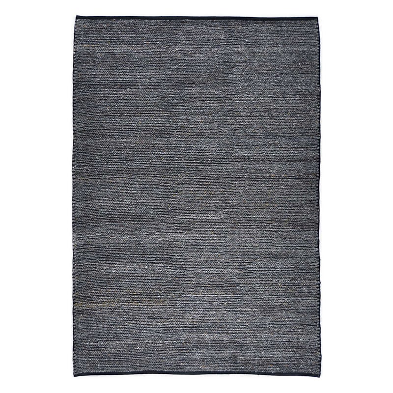 Wool floor rug - Lianne Taupe/Blue