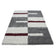 High-pile floor rug - Gala Red