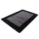 High Pile Floor Rug - Edge Black
