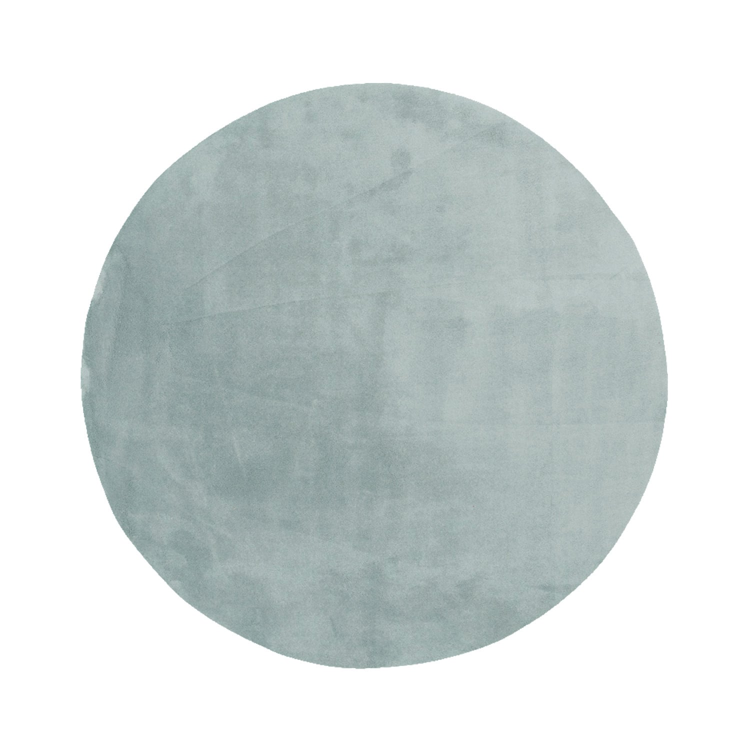 Round Washable Rug - Vivid Green