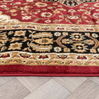 Persian Rug - Rezah Medallion Red