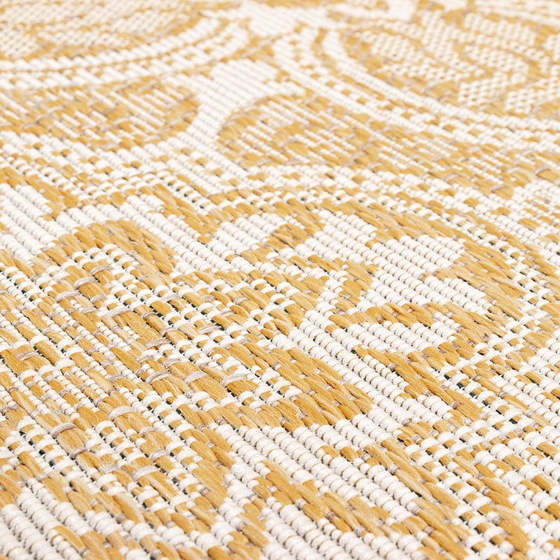 Outdoor Rug - Summer Oriental Yellow