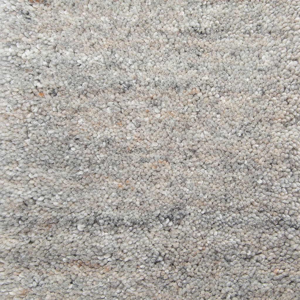 Wool floor rug - New Berbero Grey 834