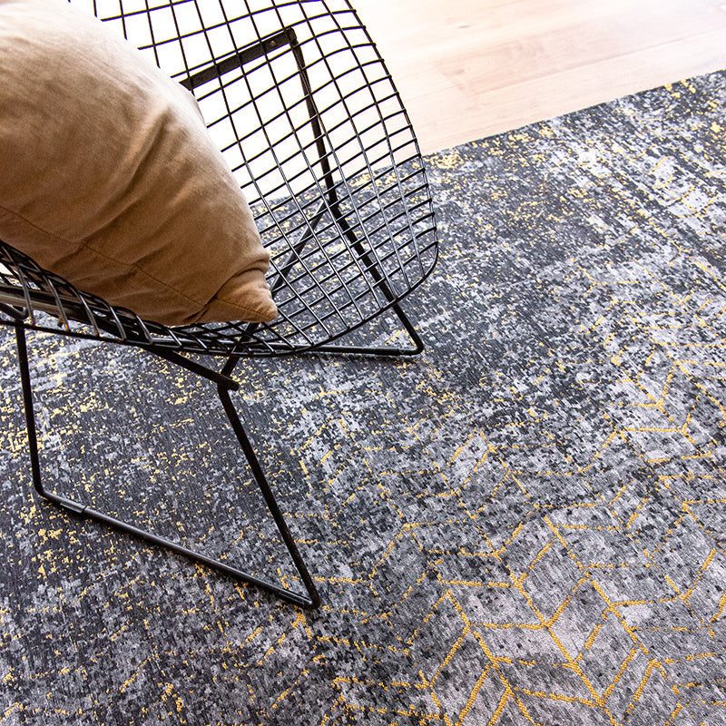 Vintage floor rug - Mad Men Jacob's Ladder 8422 Grey