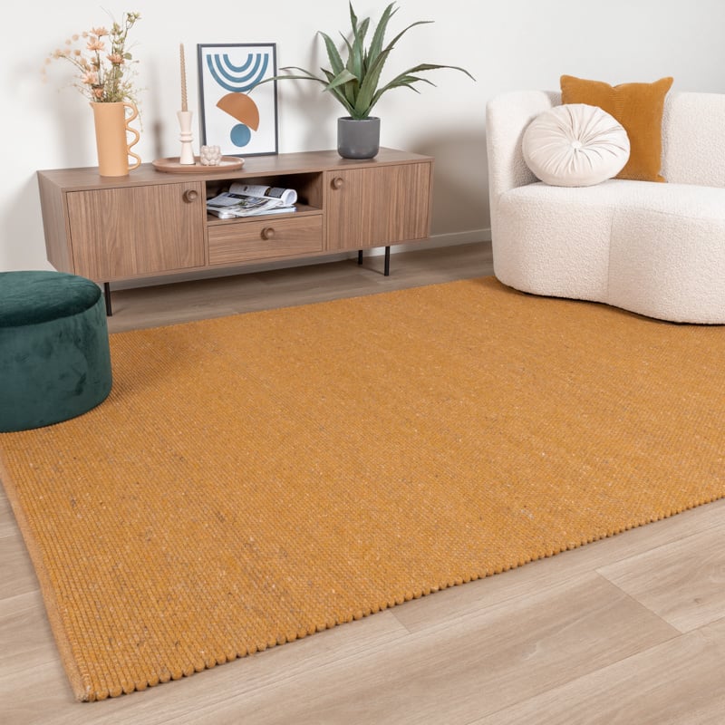 Wool Rug - Wise Yellow