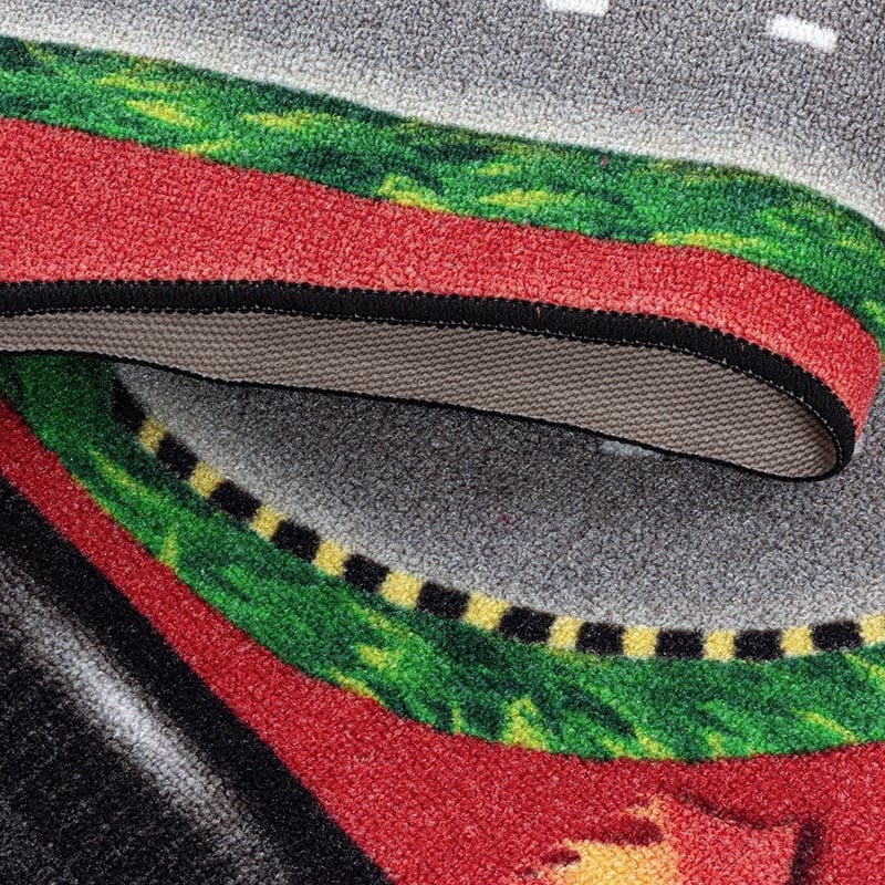 Play Mat - Pleun Race Track Red