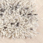 High Pile Wool Rug - Royal Cream/Grey