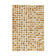 Abstract floor rug - Cobblestone Peach Party 9346