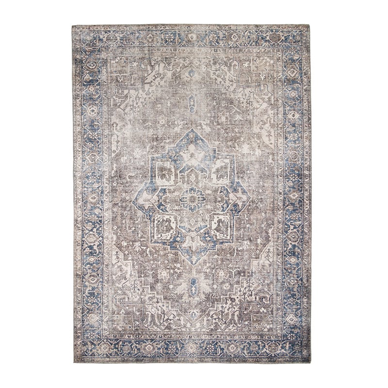 Vintage Rug - Lugan Blue/Taupe