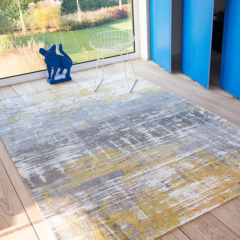 Vintage Floor Rug - Atlantic Streaks 8715 Yellow
