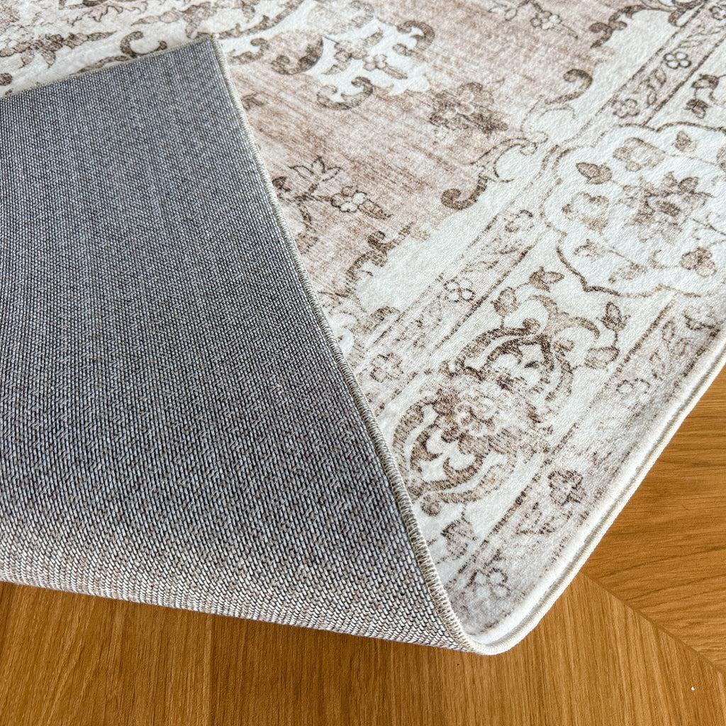 Vintage rug - Ember Medallion Taupe