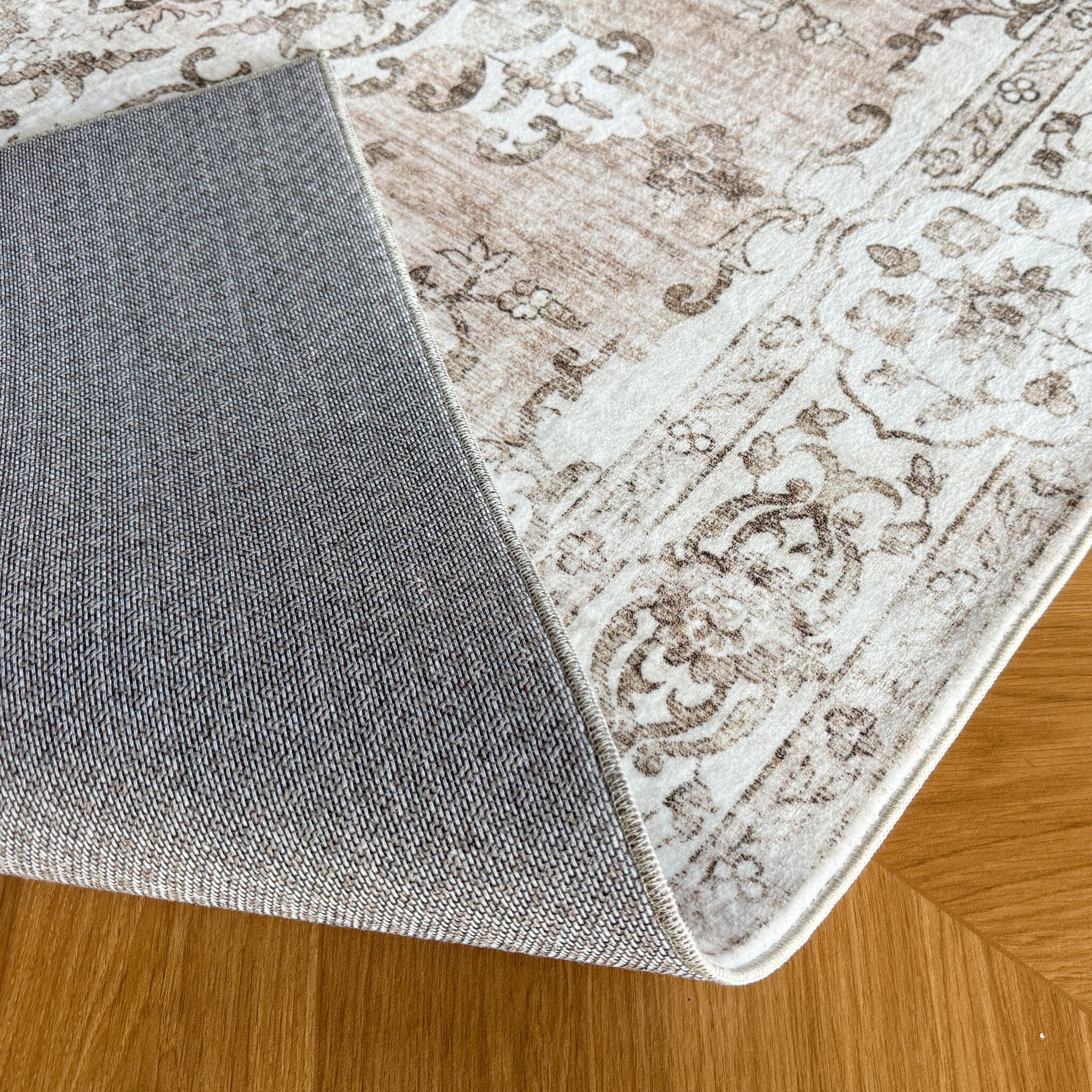 Vintage rug - Ember Medallion Taupe